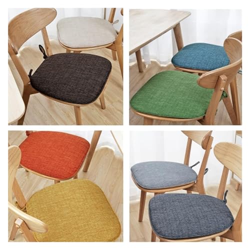 Coussin de chaise avec liens idéal contre les assises rigides