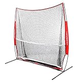 PowerNet 7x7 ft Portable Tennis Net and Pickleball Trainer (Multi Sport)