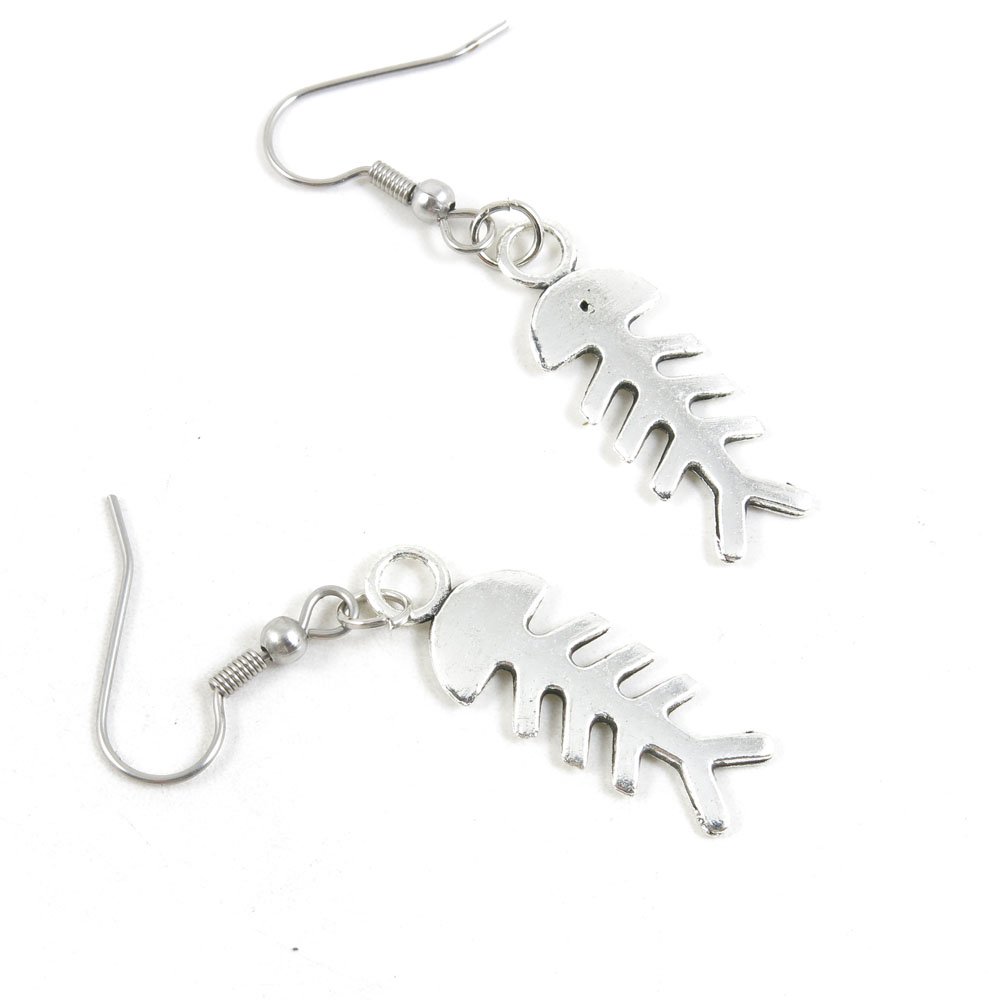 Fabrication de bijoux DIY avec 25 paires de crochets d'oreilles poisson