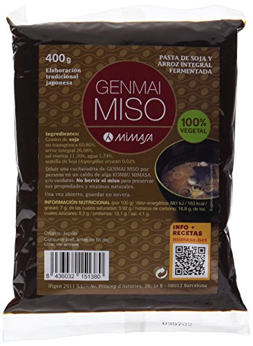 Mimasa Genmai Miso (Arroz Integral) 400G