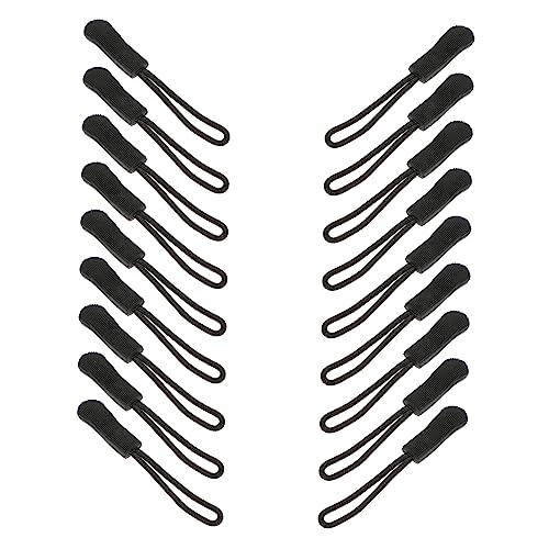 ARTIBETTER 50pcs Durable Replacement Zipper Pulls for Backpacks Bags and Clothing Easy to Replace Smooth Grip for Crafts and Travel Accessories