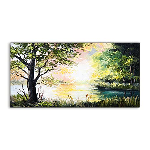 Photo sur acrylique 100x50cm à effet brillant pour séjour