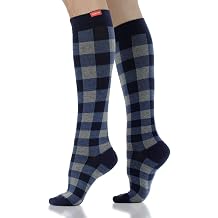 VIM & VIGR 15-20 mmHg Cotton Graduated Compression Socks | Cotton compression socks 15-20 mmHg for women & men. Everyday cotton compression socks perfect for travel & flying.