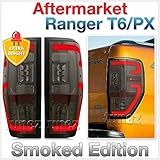 rückleuchte ford ranger 2015 Geräucherte Style Edition. Leuchtet sofort ohne Verzögerung auf. Stellen Sie sicher, dass sich Ihr Truck von der Masse abhebt.