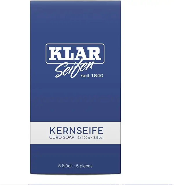 Klar Kernseife 5x100g - Natürliche Seife für alle Hauttypen