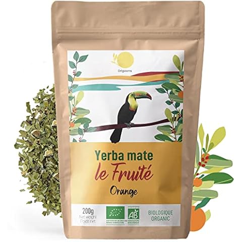 ORIGEENS BIO YERBA MATE mit Orange 200 g Cover