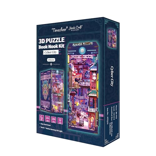Hands Craft Cyber City Book Nook Kit thumbnail 2