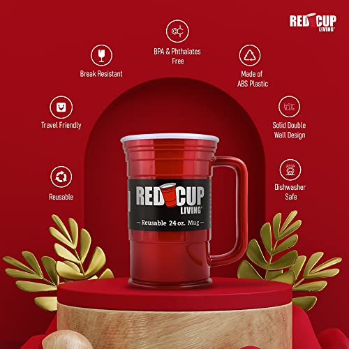 Red Cup Living Mug, 24-Ounce #TOP1