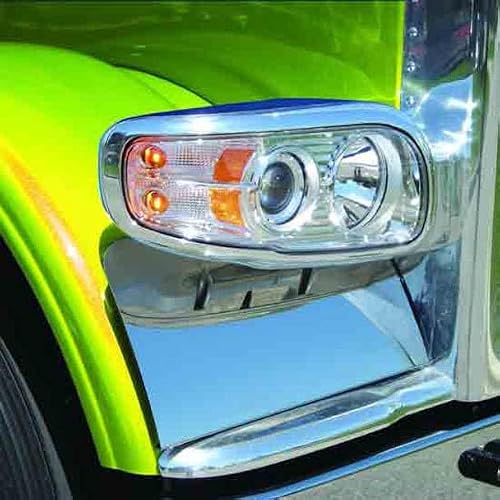 Technical Precision Peterbilt 389 2015 Stainless Steel Fender Shields Blank