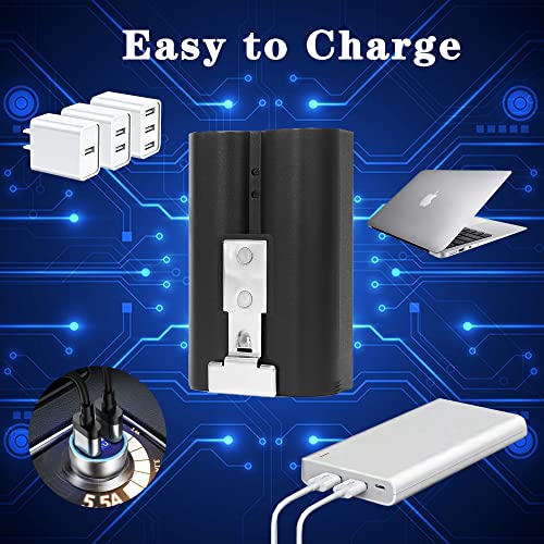 Dsgsano Rechargeable 3.65V Lithium-Ion Battery, Battery Is Compatible With Video Doorbell 2/3 And Spotlight Cam Battery 6040Mah #TOP2