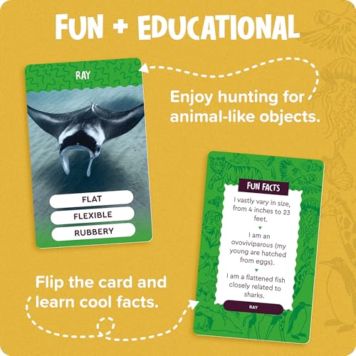 image for National Geographic - Outdoor Scavenger Hunt Card Game for Kids 4 & Up