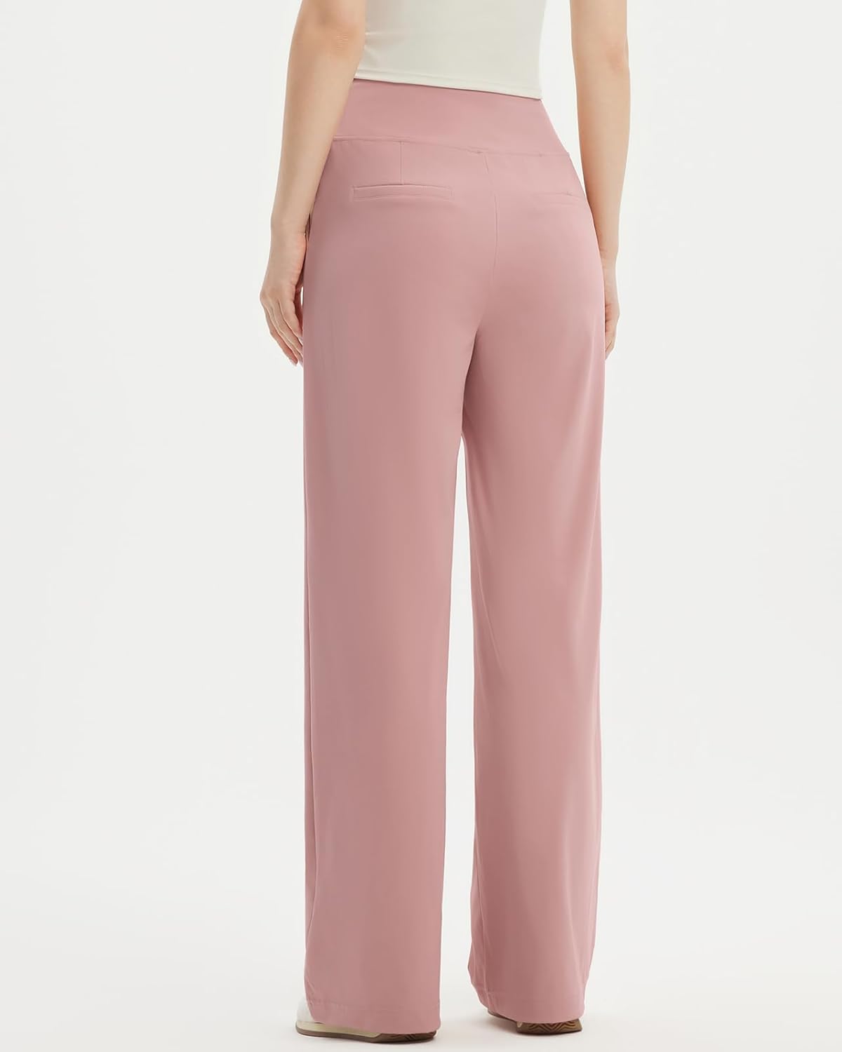 SUUKSESS Women Casual Wide Leg Pants 2025 High Waisted Lounge Work Pant with Pockets - Image 3