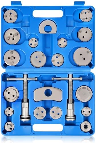 DAYUAN 22pc Disc Brake Caliper Piston Rewind Tool Kit Set for Almost Cars Trucks and Four-Wheel Drive Vehicles