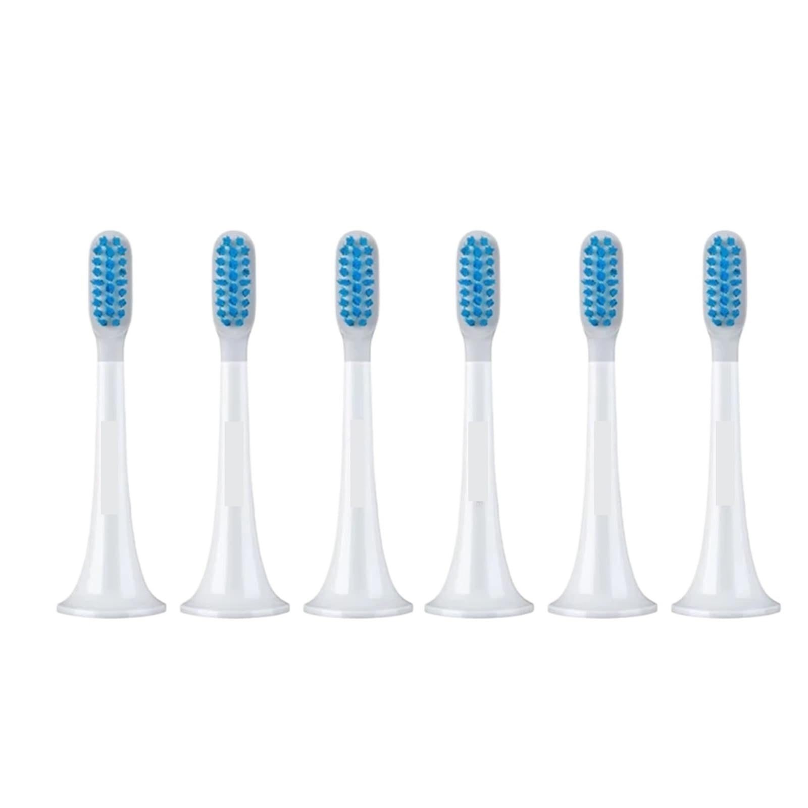 Compatible con cabezales de cepillo Xiaomi T300/T500 | Paquete de 3 o 6 recambios for modelos de cepillos de dientes sónicos.(6PCS Sensitive Heads)