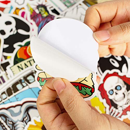 Korlon 200 Pack Skateboard Stickers, Bumper Stickers Bomb Graffiti Stickers for Car Water Bottles Motorcycle Bicycle Luggage Laptop, Waterproof Random Patterns