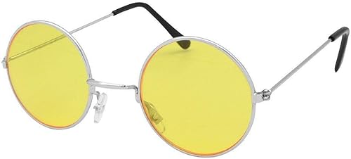 Vista 4 de Bristol Novelty BA366 Lennon - Gafas de sol azules, talla única, Azul