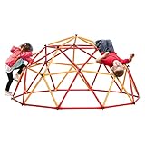 JAXPETY Climbing Dome, 7FT Outdoor Jungle Gym for Kids Ages 4-8, Toddler Monkey Bars for Backyard, Doorway Playground Climbing Structures for Toddler Climbing, Montessori Climbing Set for Dome Climber