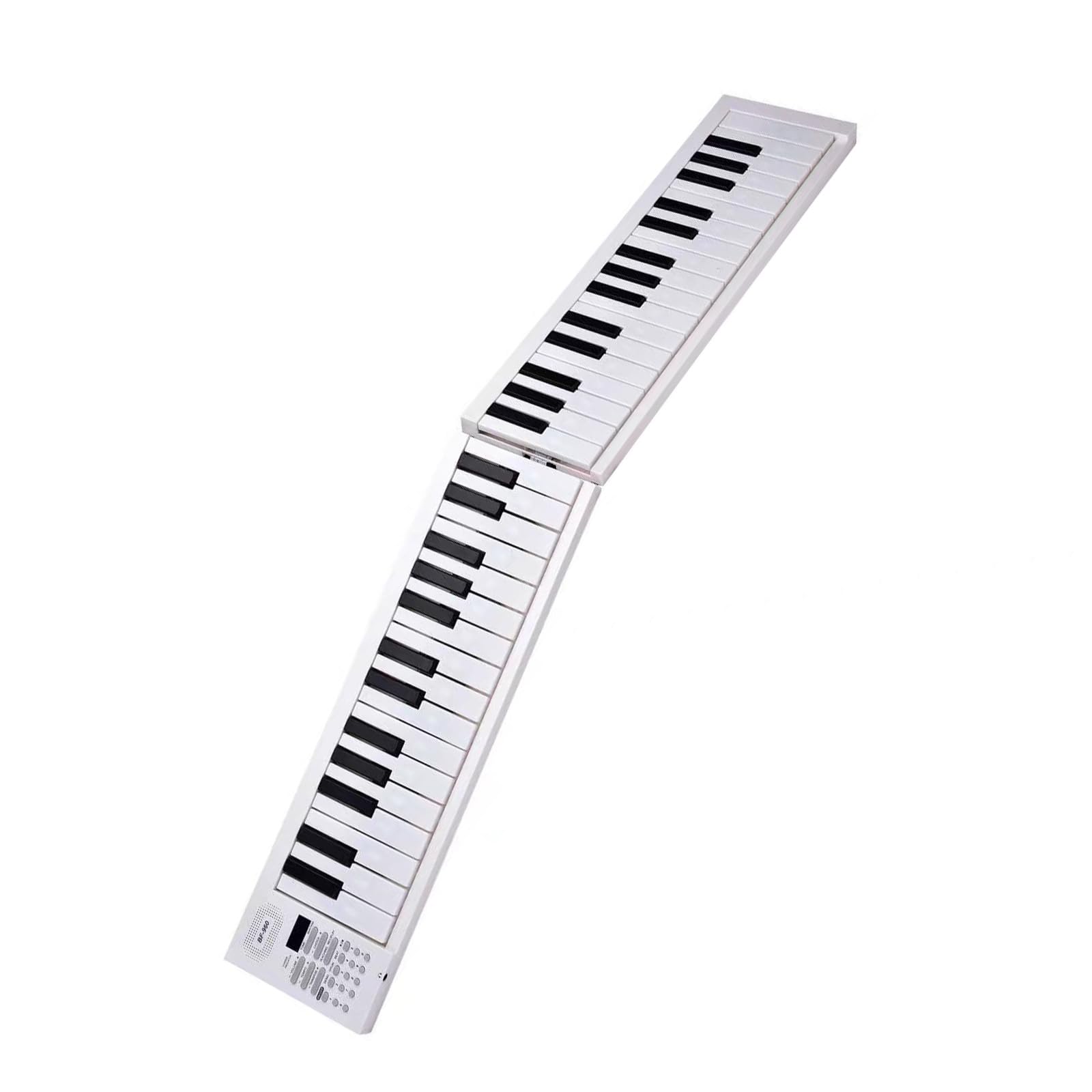 Piano electrónico plegable de 61 teclas, teclado de piano portátil, teclado electrónico de música digital, instrumento musical duradero
