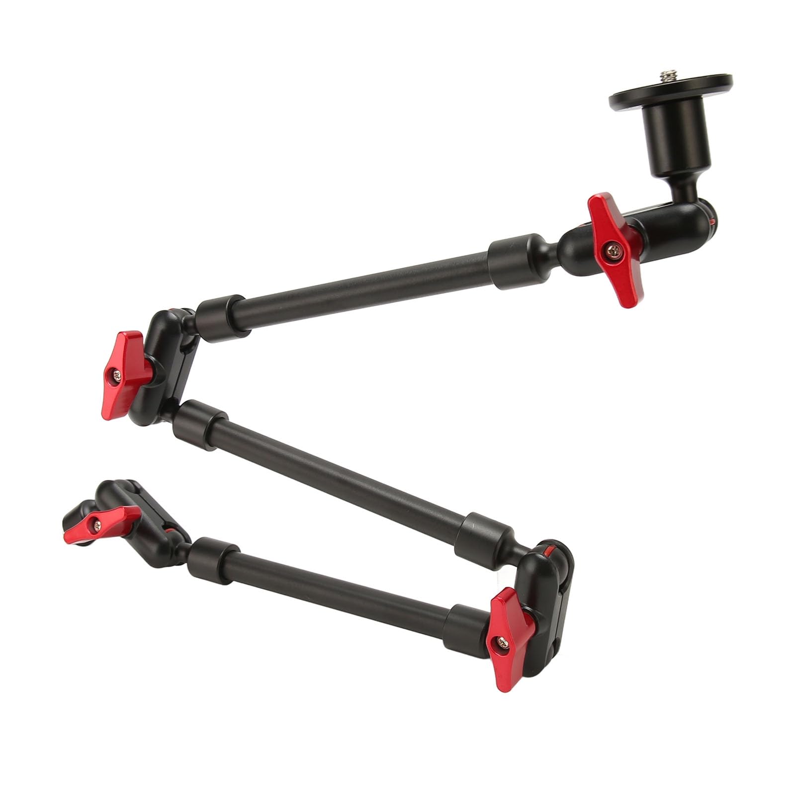 Bewinner Soporte para Cámara con Brazo Articulado de 31 Pulgadas, Brazo de Fricción Articulado Ajustable con Rotación de 360 ​​Grados, Rosca de 1/4 Pulgadas y 3/8 para Cámara Web DSLR de Teléfono con