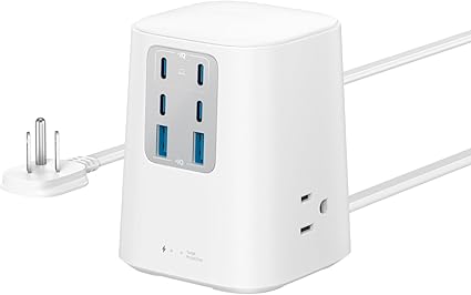 *: Anker 9-in-1 Charging Station w/ 100W Type-C + 3x AC (Black or White) at Amazon