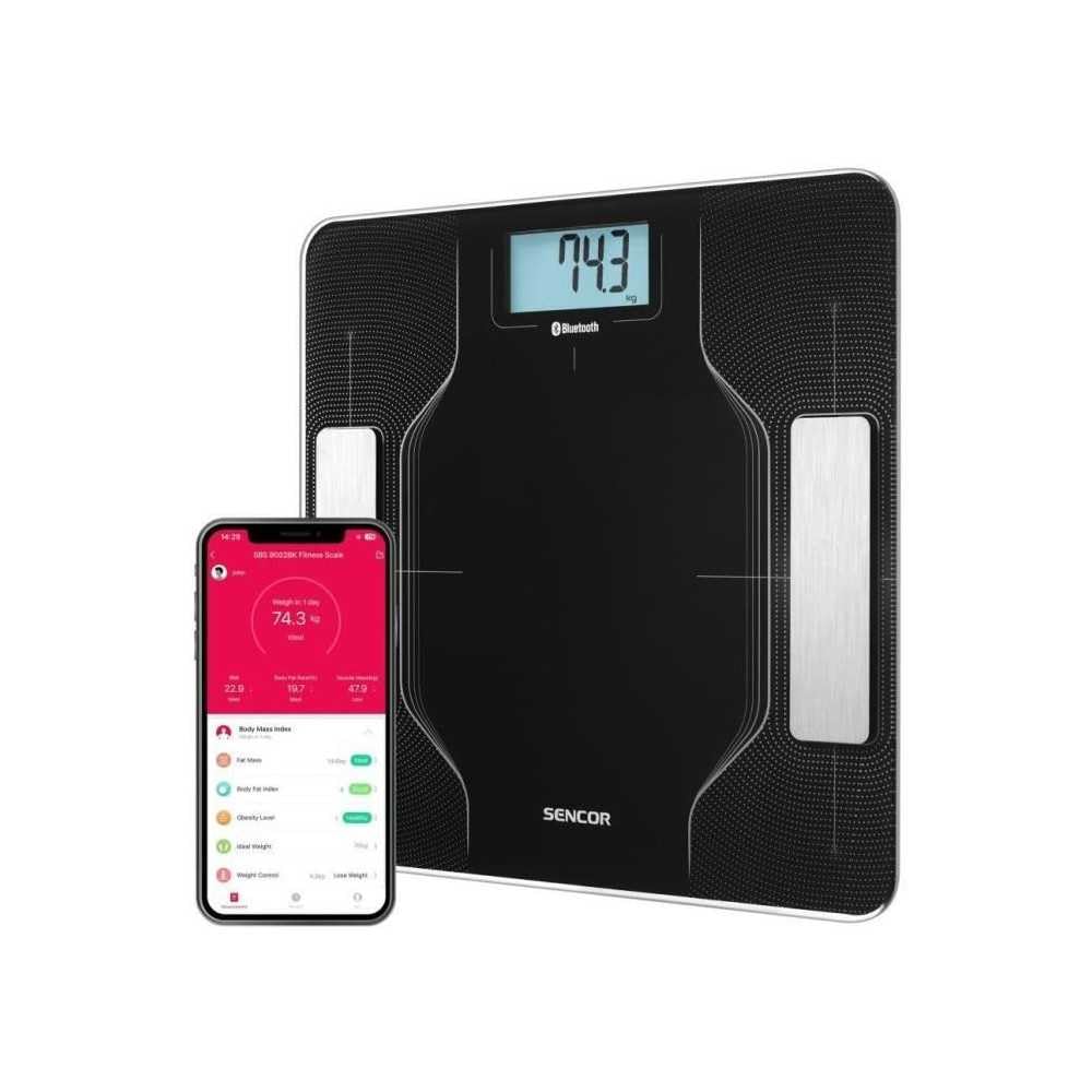 Báscula de fitness personal inteligente SBS 8002BK SENCOR