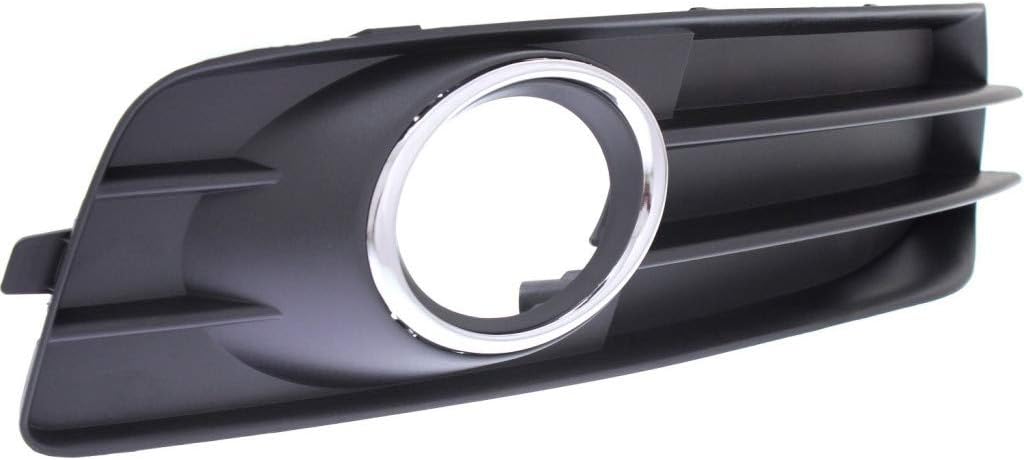 CarLights360: For Audi A3 Fog Light Bezel Cover 2009 10 11 12 2013 Pair Driver and Passenger Side Chrome For AU1038114 + AU1039114