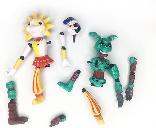 Miniatura 3 de Nueva caricatura de acción para el hogar, figuras coleccionables de juguetes con articulaciones movibles Bonnie Foxy Fazbear Bear figura de acción