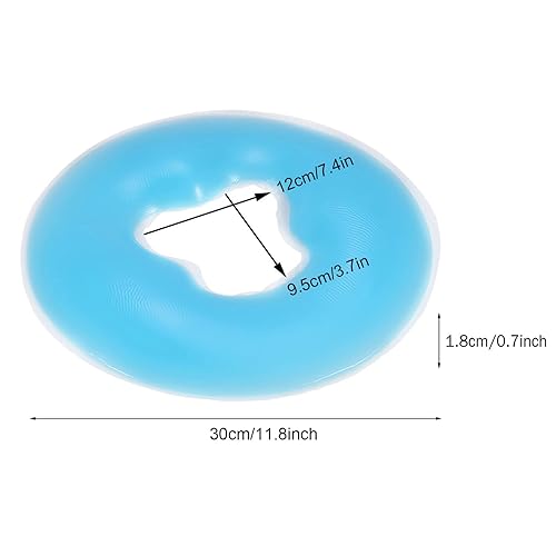 Miniatura 6 de Ejoyous Almohada facial de silicona, para spa facial, reutilizable, para masaje, capa de masaje, relajante, cuidado de la piel, para spa, salón de