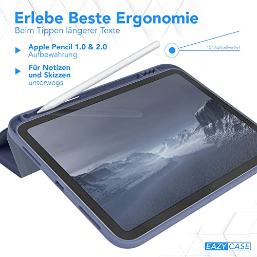 Smartcase iPad 11 Gen 2025 pliable bleu glace EAZY CASE housse de protection premium