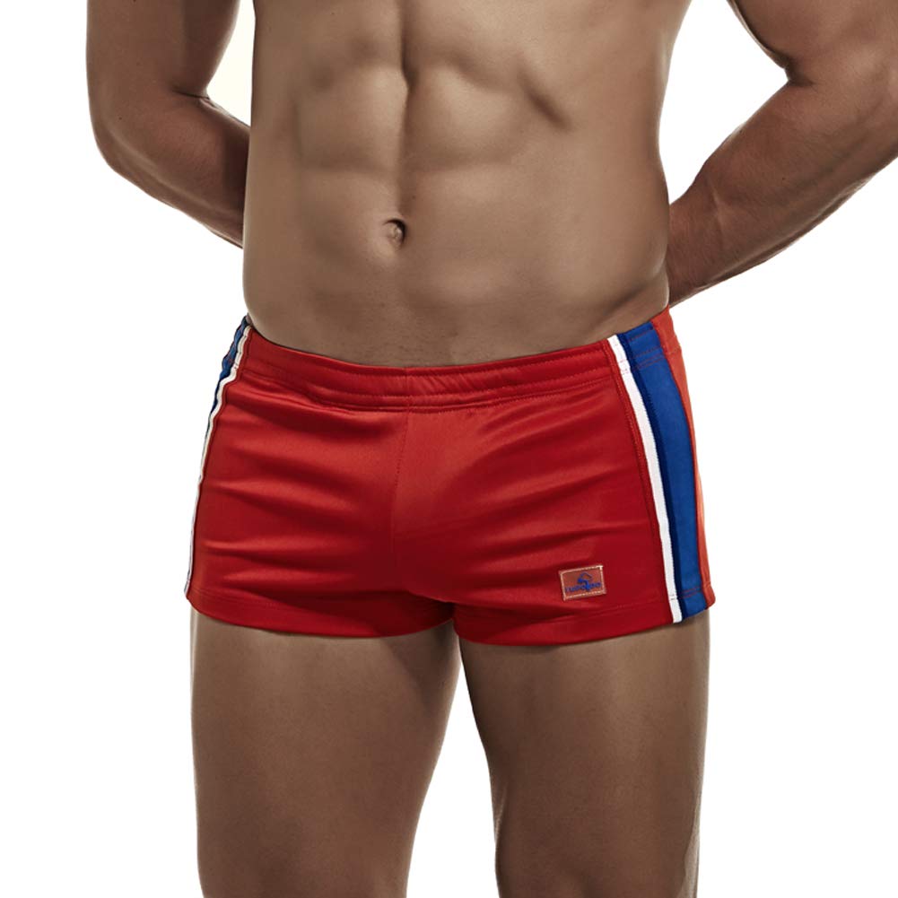 Men's Athletic Booty Shorts for Sports of Running Gym Workout Training Sexy Swimming Active Wear