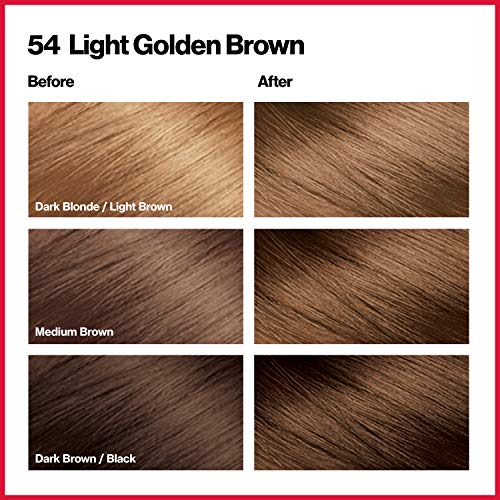 image for Revlon Permanent Hair Color, Permanent Brown Hair Dye, Colorsilk with 