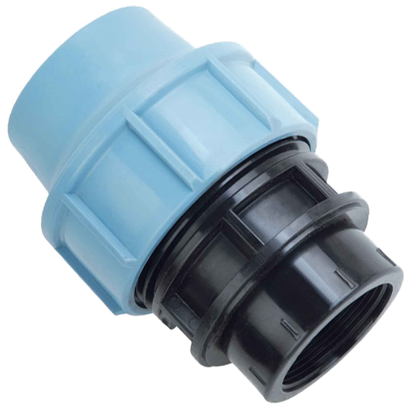 PP Klemmverbinder 1 1/4 IG – Für PE-Rohr 50 Mm Außendurchmesser