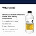 Whirlpool WHES30E 30,000 Grain Softener | Salt & Water Saving Technology | NSF Certified | Automatic Whole House Soft Water Regeneration, 0.75 inches, Off-White