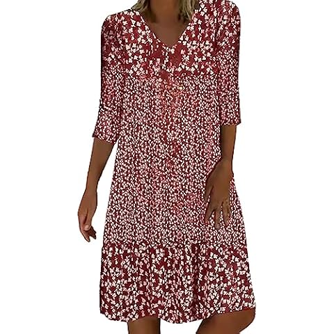 Robe Femme WVONIF Bohème Longue Cover