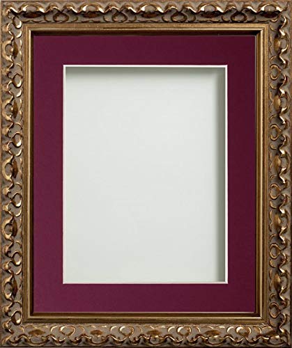 Frame Company Plum Mount Charleston Range Gold 36X24 Inch Frame With For Image 30X20 Inch *Choice Of Sizes* Fitted With Perspex