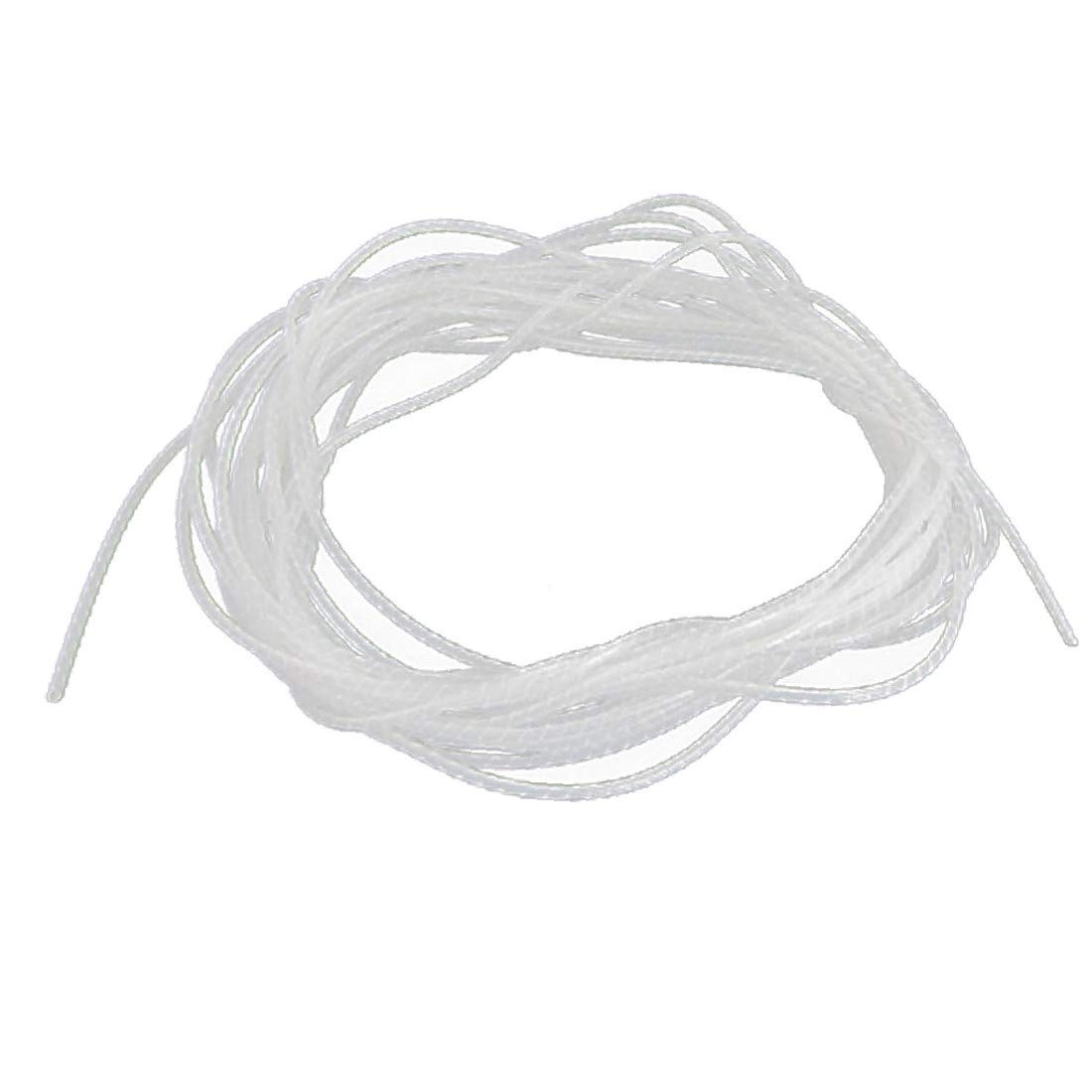 X-DREE White Polyethylene 11M Insulation Binding Strength Spiral Wrapper(Involucro a spirale di forza legante per isolamento in polietilene bianco 11M