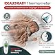 Herz Hüter® Fieberthermometer, 3-in-1 Thermometer, Stirn- und Ohrthermometer, für Säuglinge, Kinder & Erwachsene, ausgezeichnete Genauigkeit und Sicherheit, TÜV-zertifiziertes Medizinprodukt