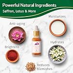 Kerala Ayurveda Kumkumadi Face Serum for All Skin Types (1 Fl Oz) | Saffron & Lotus Infused Brightening Serum | Reduces Wrinkles, Pigmentation & Dark Spots | Anti-Ageing Solution | Ideal for Gua Sha - Image 4