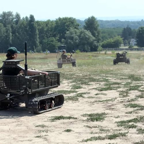 Unmanned Ground Vehicles Step In Where Medics Can’t on Ukraine’s Frontlines Podcast Por arte de portada