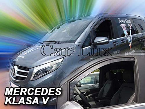 Car Lux Déflecteurs de vent pour Mercedes Classe V W447 Vito Viano AR04608