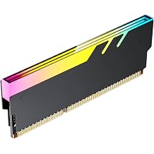 ARGB Illuminated Heat Sink for DDR5 DDR4 DDR3 DDR2 Memory Module Enhancing Both Styles and Function Metal Memory Coolers with ARGB