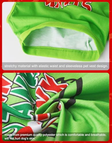 Disfraz Monstruo Verde para Perros XL miniatura 4