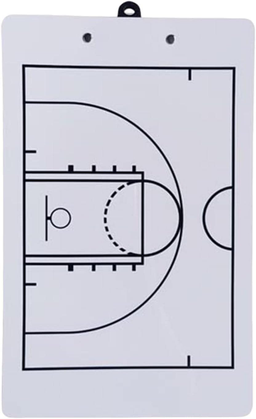 Oshhni Double Sided Basketball Clipboard, Basketball Coaches Marker Whiteboard, Game Plan
