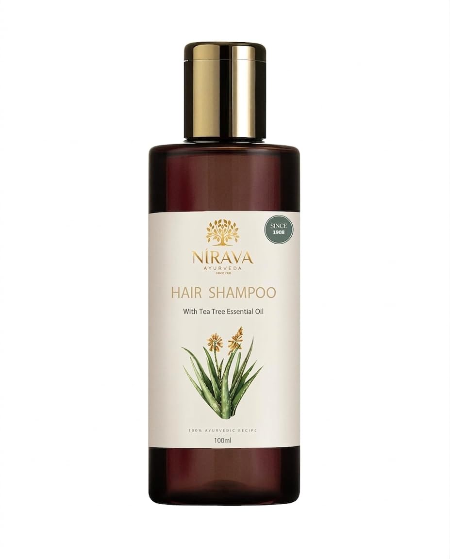Hair Shampoo with Tea Tree Oil | Anti Dandruff | Bhringraj Amla | Gentle Herbal Care for Soft Hair & Healthy Scalp-image-48
