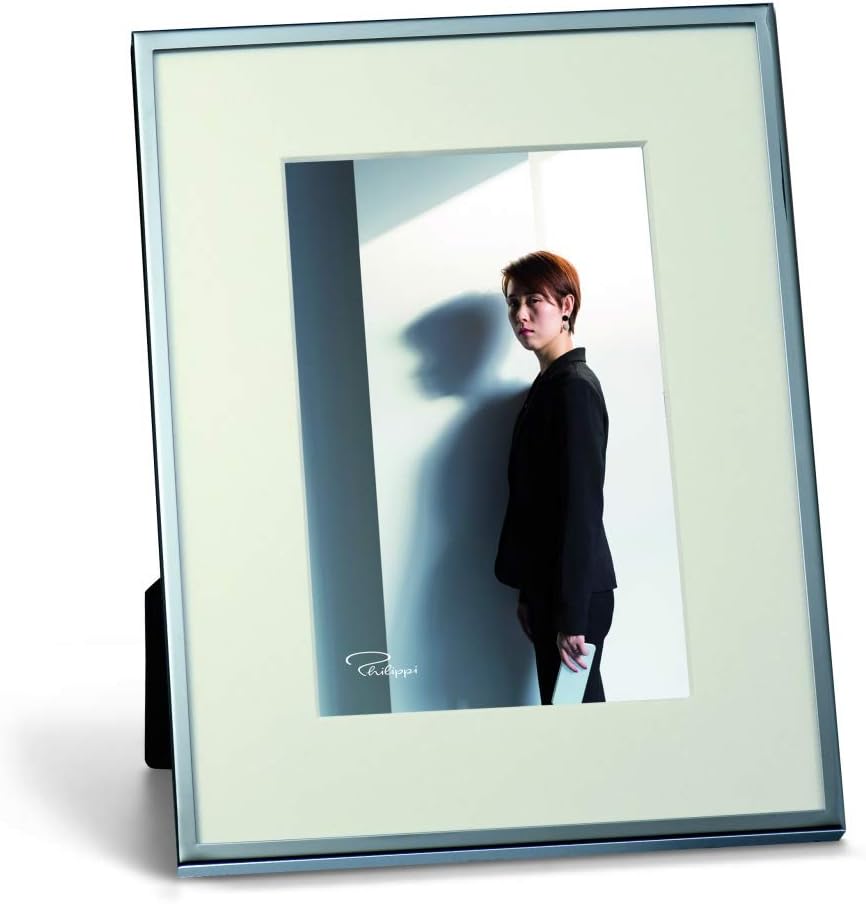Philippi Shadow Frame Large, Chrome, 10.3x12.4x0.57