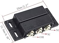 Vista 2 de MC-31B NC/NO - Interruptor magnético de láminas para montaje en superficie, interruptor magnético de puerta, sensor de contacto, para seguridad