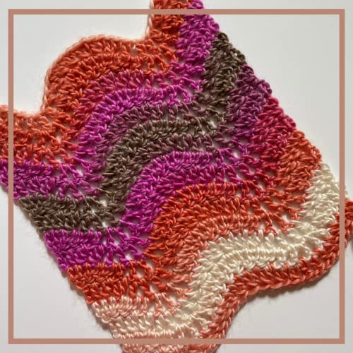 Image of Wool Wonders Yarn for Crocheting, 4-Pack (640Yds / 400G), Free Patterns - Wool Yarn for Knitting - Aran /Heavy #4 Medium Worsted Weight - Pink Retro