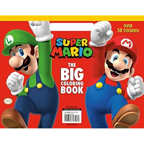 Super Mario: The Big Coloring Book (Nintendo®) Cover