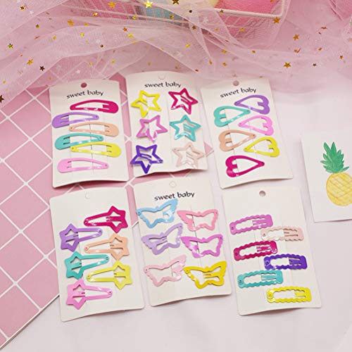 Frcolor Prendedores de cabelo para bebês meninas, lindos prendedores de cabelo de borboleta, para cr