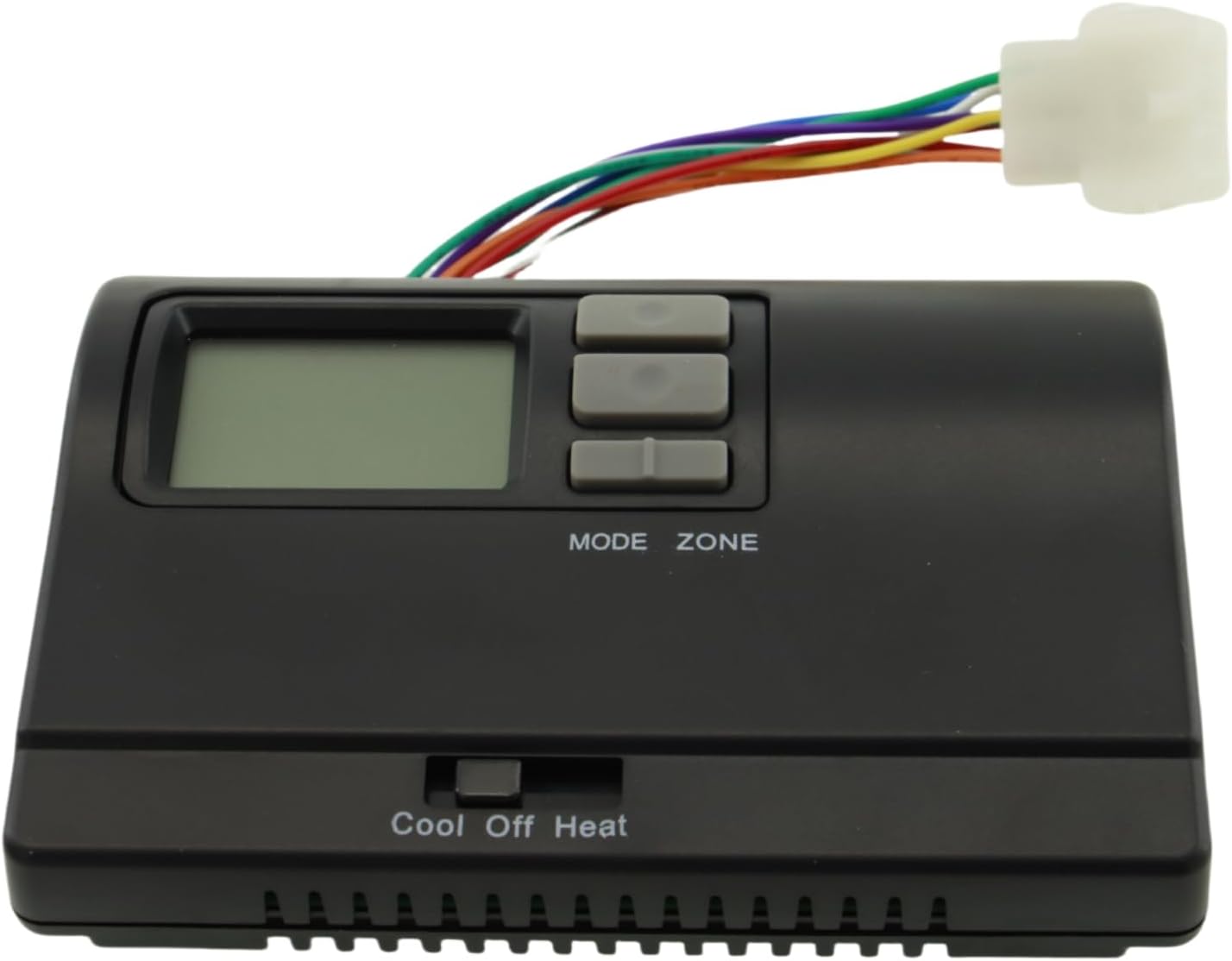 Digital Thermostat Replacement for Coleman 8330D3351 RV Heating Cooling Wall-Mount Thermostat Black